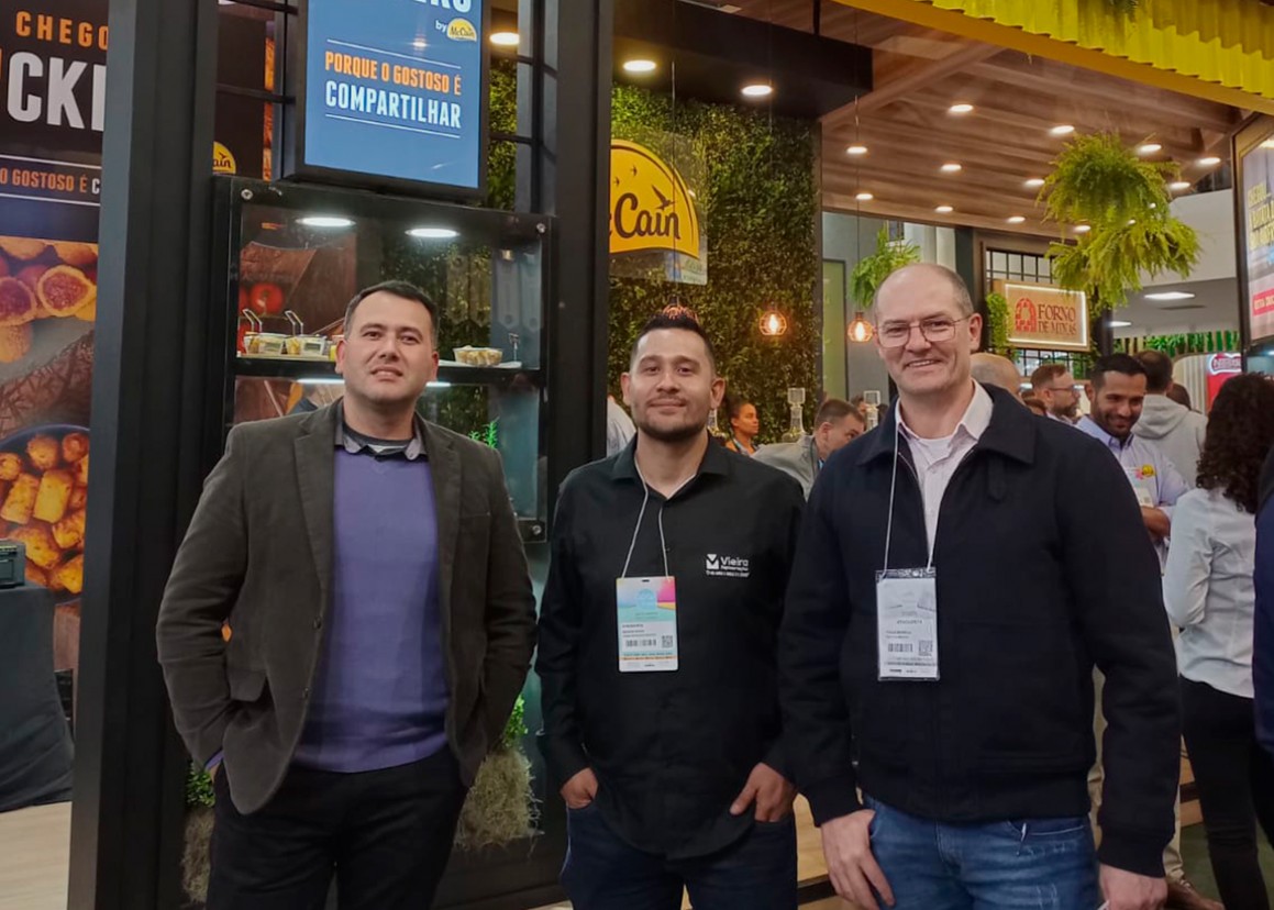 Tiago Alves, Regers Vieira e Paulo Miorelli