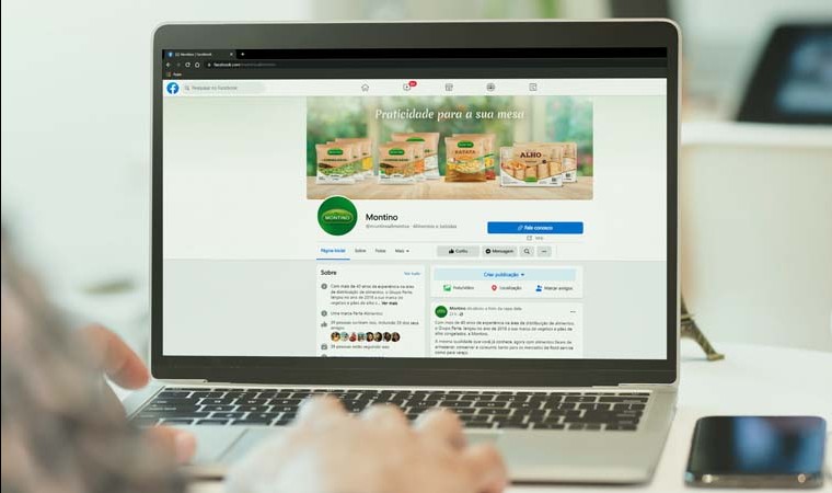 Montino chega às redes sociais