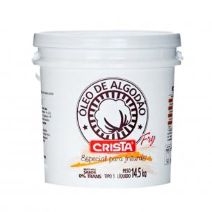 OLEO DE ALGODAO CRISTA 15,16LT