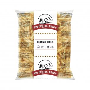 BATATA MCCAIN CRINKLE FRIES 5X2,5KG DF*