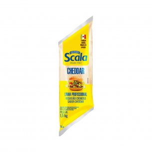 REQUEIJAO CHEDDAR BISN SCALA 12X1,5KG