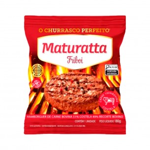 HAMBURGUER DE BOV MATURATTA(COSTELA) 18X180GR