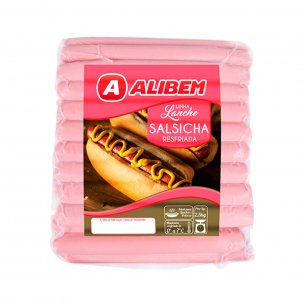 SALSICHA RESF 21CM ALIBEM 4X2,5KG