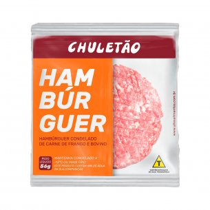 HAMBURGUER MISTO CHULETAO 36X56GR