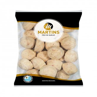 PAO DE QUEIJO CALABRESA 60G PACOTE 2KG MARTINS