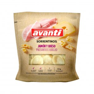 SORRENTINOS DE PRESUNTO/QUEIJO 250G