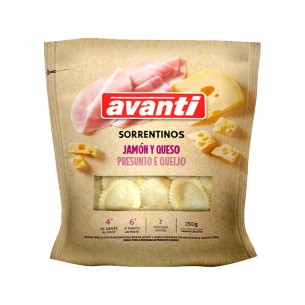 SORRENTINOS DE PRESUNTO/QUEIJO 250G