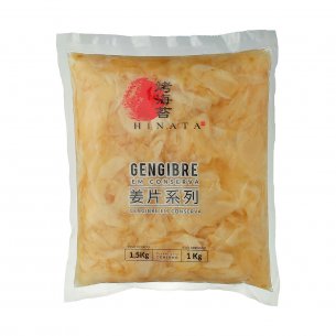 GENGIBRE BRANCO CONSERVA HINATA DRENADO 10X1,01KG
