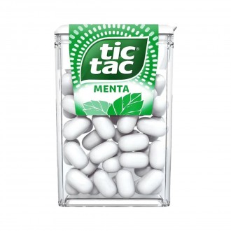PASTILHA TIC TAC MENTA 14,5GR