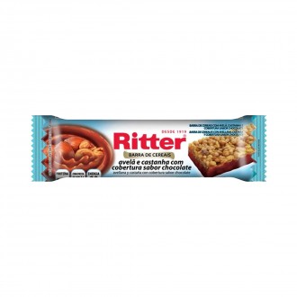BARRA CEREAL RITTER AVELA/CAST/CHOC 25G