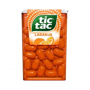PASTILHA TIC TAC LARANJA 14,5GR
