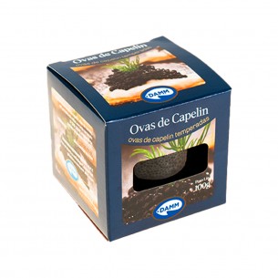 OVAS CAPELIN SALG PRETA 6X100G