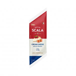 CREAM CHEESE BISNAGA SCALA 8X1,2KG
