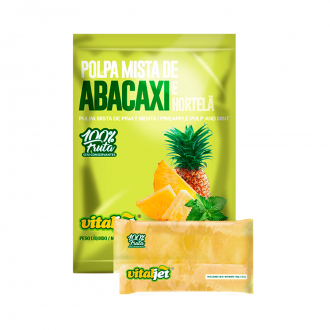 POLPA ABACAXI C/HORTELA VITAFRUT CX 30X400GR