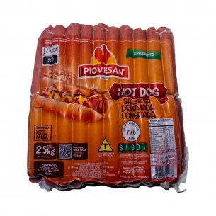 SALSICHA CONG HOT DOG PIOVESAN 11CM 4X2,5KG