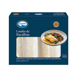 LOMBO DE BACALHAU (GADUS MACROCEPHALUS) DAMM 13X800GR