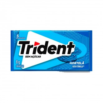 CHICLETE TRIDENT HORTELA