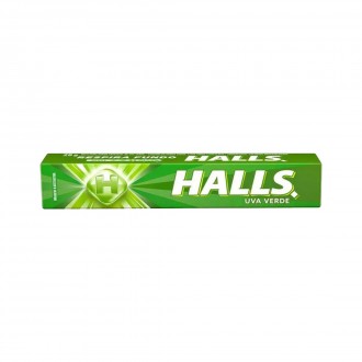 HALLS UVA VERDE 28G