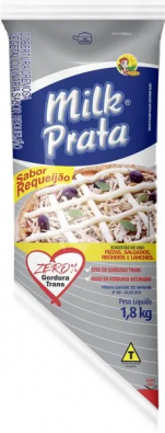 REQUEIJAO CREMOSO MILK 8X1,8KG C/AMIDO