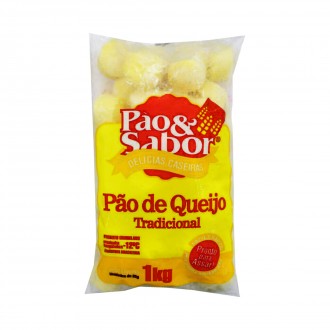 PAO DE QUEIJO TRAD PAO E SABOR 12X1KG 25GR