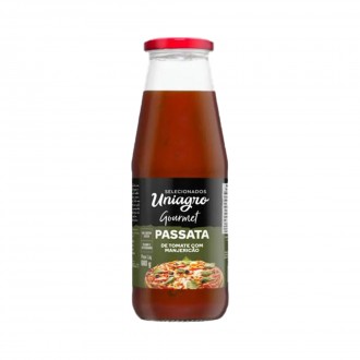 PASSATA DE TOMATE C/MANJERICAO VD UNIAGRO 680G