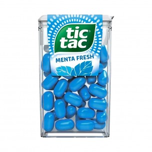 PASTILHA TIC TAC MENTA FRESH 14,5GR