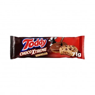 BISCOITO TODDY COOKIES CHOCO XTREME BAUNILHA 71GR