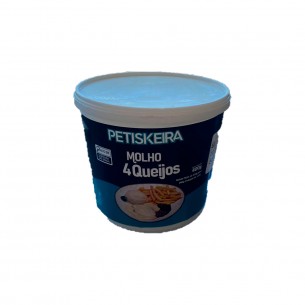 MOLHO 4 QUEIJOS POTE PETISKEIRA