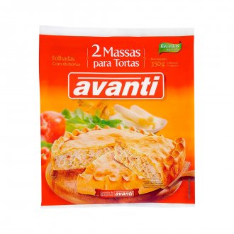 MASSA FOLHADA TORTA AVANTI 20X350GR