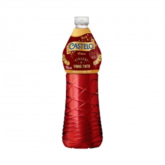 VINAGRE DE VINHO TINTO CASTELO 4% 750ML