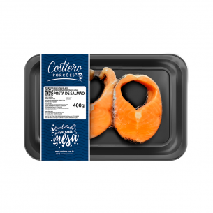 POSTA DE SALMAO COSTIERO PORCOES 400G