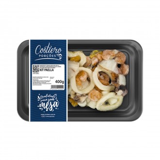 KIT PAELLA COSTIERO PORCOES 10X400G