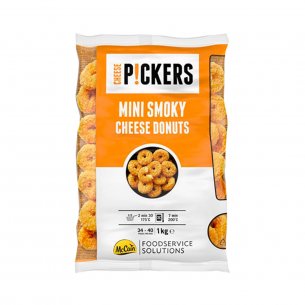 MCCAIN MINI SMOKY CHEESE DONUTS 6X1KG