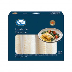 LOMBO DE BACALHAU (GADUS MACROCEPHALUS) DAMM 13X800GR