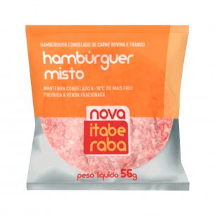 HAMBURGUER MISTO ITABERABA 36X56GR