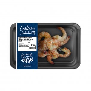 CAMARAO ROSA G DESC EVIS C/CAUDA COSTIERO PORCOES 12X250G