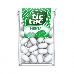 PASTILHA TIC TAC MENTA 14,5GR