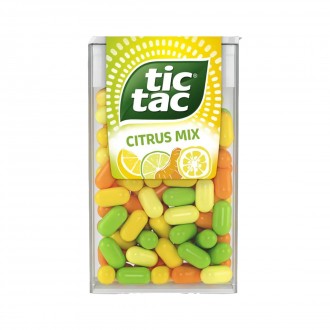 PASTILHA TIC TAC CITRUS 14,5GR