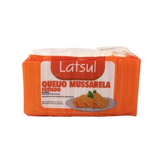 QUEIJO MUSSARELA FAT LATSUL +-2KG