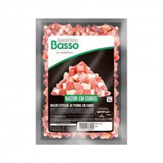 EMBUTIDO CUBOS SABOR BACON BASSO 1KG