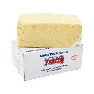 MANTEIGA BLOCO PQN FRIZZO SEM SAL 5KG