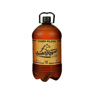 CHOPP VENTO NEGRO TIPO PILSEN 1,5L