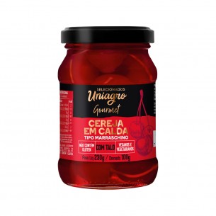 CEREJA MARRASCHINO C/TALO VD UNIAGRO 100GR