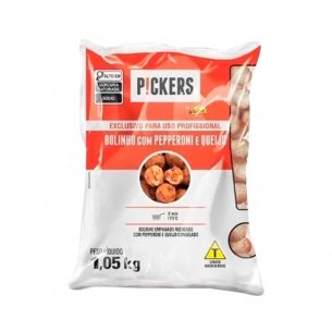 PICKERS BOLINHA PEPPERONI 1,05KG 5X1,05KG