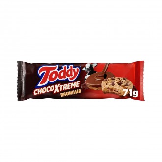 BISCOITO TODDY COOKIES CHOCO XTREME BAUNILHA 71GR