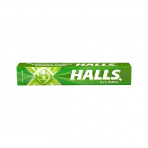HALLS UVA VERDE 28G