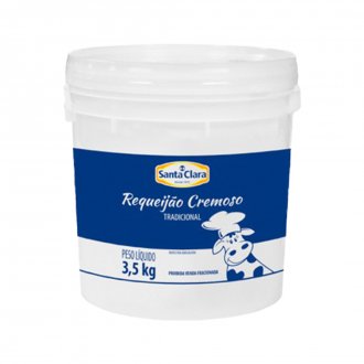 REQUEIJAO CREMOSO SANTA CLARA 3,5KG