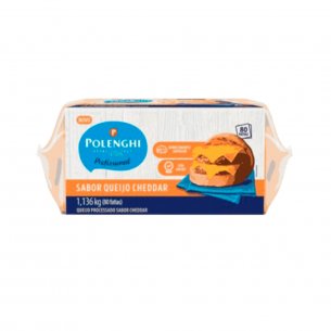 QUEIJO CHEDDAR FAT POLENGHI 4X1,136KG