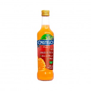 VINAGRE DE MACA C/SUCO MACA E MEL CASTELO 12X500ML