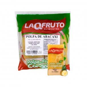 POLPA ABACAXI LAQFRUTO 4X100GR